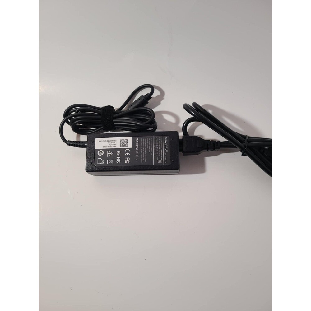 Max 65w Ac Adapter Dz65195334 With Wall End Cord Laptop Charger